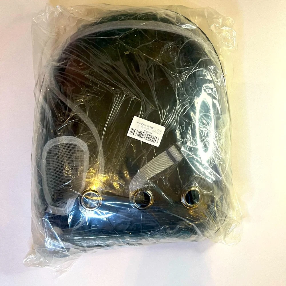 Cat or Small Dog Backpack ~ Black ~ Brand New